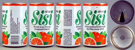 Sisi orange 0,33L 1988-09