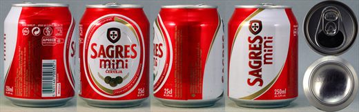 Sagres cerveja mini 250ml 2014-07