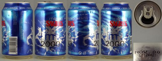 Sagres Milenio 33cl 2000