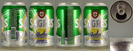 Sagres Radler 33cl 2013