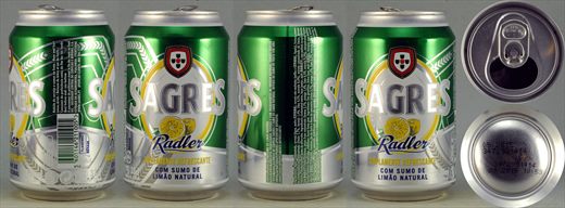 Sagres Radler 33cl 2015-09