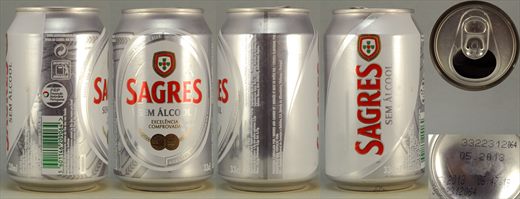 Sagres Sem Alcool 33cl 2013
