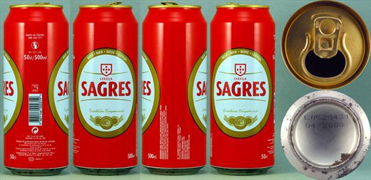 Sagres 500ml 2008