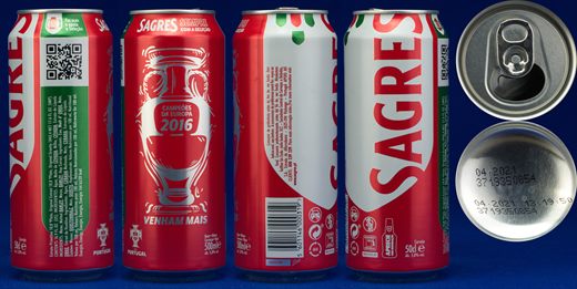 Sagres Sempre com A Selecao 2016 500ml 2021