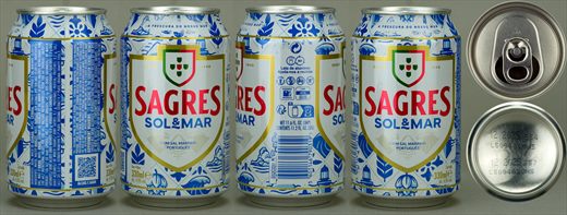 Sagres Sol e Mar 330ml 2025