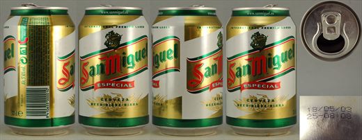 San Miguel Especial 33cl 2003