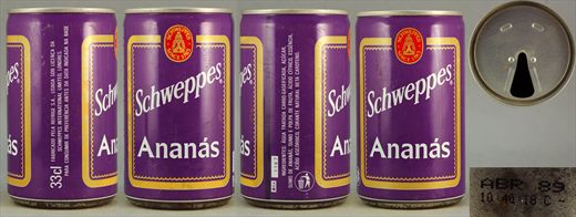 Schweppes Ananas 33cl 1989