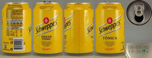 Schweppes Indian Tonic 33cl 2010