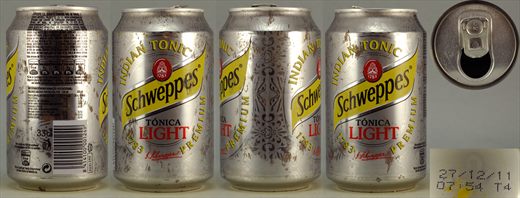Schweppes Indian Tonic Light 33cl 2011