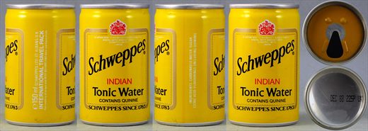 Schweppes indian tonic water 150ml 1988-12