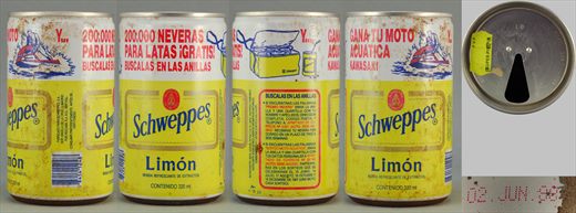 Schweppes Limon 320ml 1988