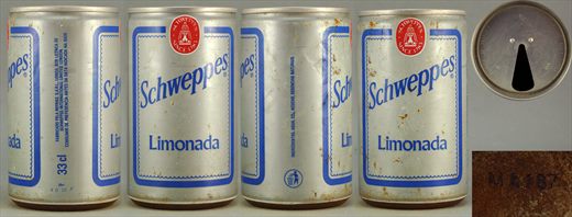 Schweppes Limonada 33cl 1987