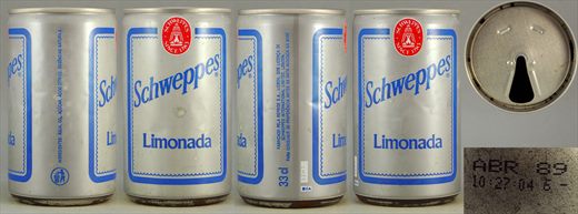 Schweppes Limonada 33cl 1989