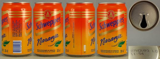 Schweppes Naranja 33cl 1993