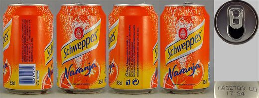 Schweppes Naranja 33cl 2003