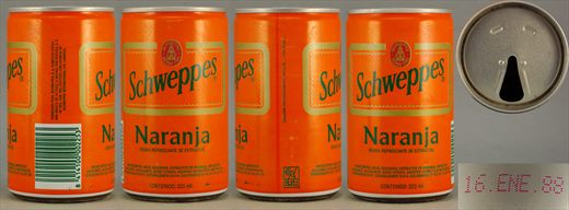 Schweppes Naranja 320ml 1988-01