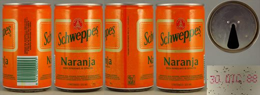 Schweppes Naranja 320ml 1988-12