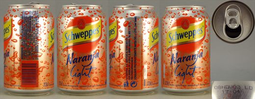 Schweppes Naranja Light - 33cl 2002