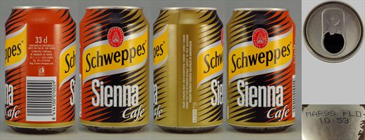 Schweppes Sienna Cafe - 33cl 1999