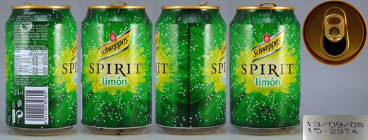 Schweppes Spirit Limon 33cl 2008