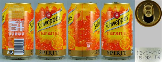 Schweppes Spirit Naranja 33cl 2010