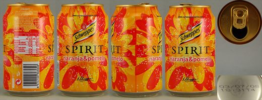 Schweppes Spirit Naranja y Pomelo 33cl 2008