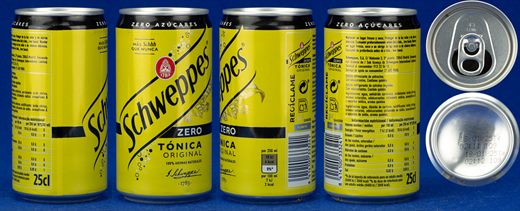 Scheppes zero tonica 25cl 2025