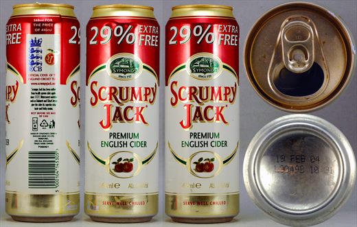 Scrumpy Jack premium English cider 440ml 2004-02-19