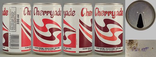 Silver Spring Cherryade 330ml 1987