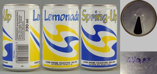 Silver Spring Lemonade Spring-Up 330ml 1987