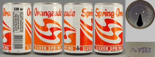 Silver Spring Orangeade 330ml 1988