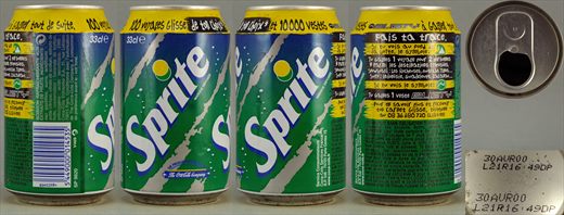 Sprite 33cl 2000