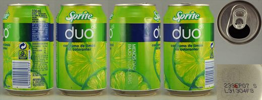 Sprite Duo 330ml 2007