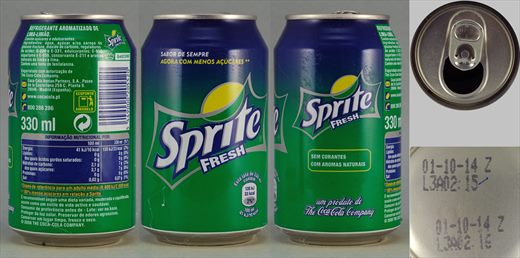 Sprite Fresh 330ml 2014