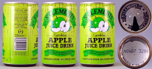 St. Clements Apple Juice Drink 330ml 1987-11