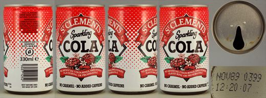 St. Clements Cola 330ml 1989