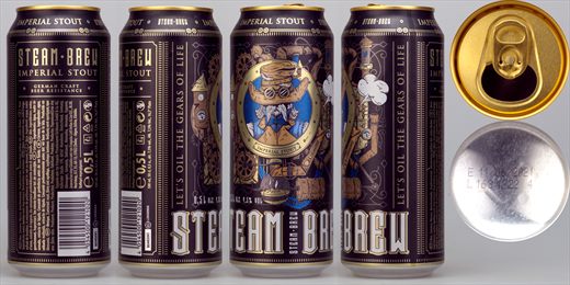 Steam-brew Imperial Stout 0,5L 2021-06-11