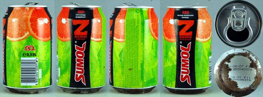 Sumol Laranja encarnada Zero0,33L 2007-04