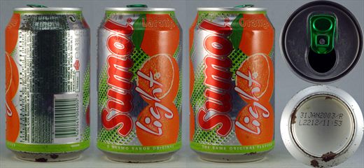 Sumol Laranja light 0,33L 2003-01-31