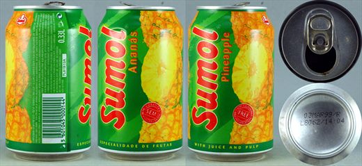 Sumol Ananas 0,33L 1999-03-03