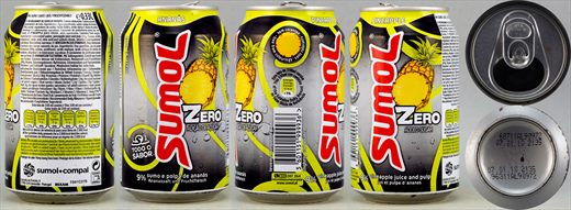 Sumol ananas zero 0,33l 2010-01-07