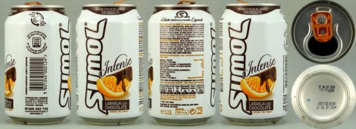 Sumol Intense laranja com chocolate 0,33L 2009-04-21