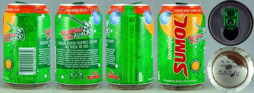 Sumol laranja Rock in Rio Lisboa 0,33L 2007-02-06