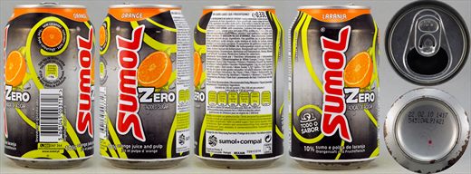 Sumol laranja zero 0,33L 2010-02-22