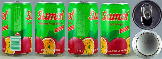 Sumol maracuja 0,33L 1996-09-08