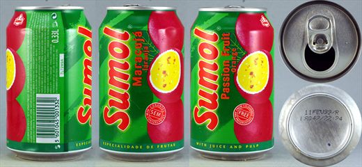 Sumol maracuja 0,33L 1999-02-11