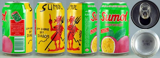 Sumol maracuja pinta a tua lata 0,33L 1998-02-26
