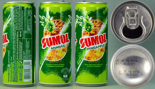 Sumol ananas 330ml 2016