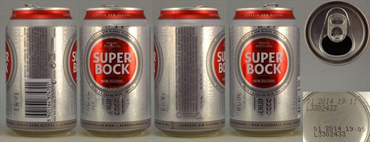 Super Bock Sem Alcool 33cl 2014