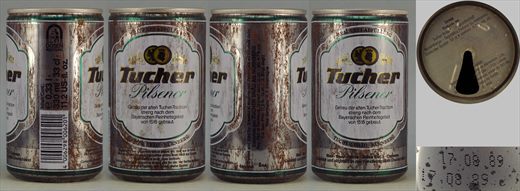 Tucher Pilsener 330ml 1989